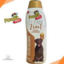 Shampoo e Condicionador Pelos Escuros para Cães e Gatos 700ml Powerpets