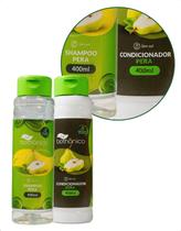 Shampoo e Condicionador Pera 400ml Tok Bothanico Sem Sal Restaurador Fios Sedosos Desembaraça Shampoo e Condicionador Pera 400ml Tok Bothanico Sem Sal Restaurador Fios Sedosos Desembaraça