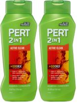 Shampoo e condicionador Pert 2 em 1 Active Clean 750 ml x2 Shampoo e condicionador Pert 2 em 1 Active Clean 750 ml x2