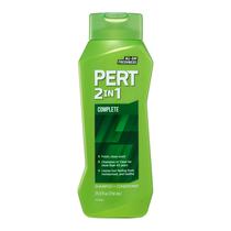 Shampoo e condicionador Pert 2 em 1 Complete Clean 750 ml