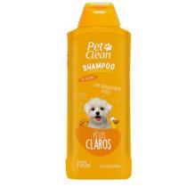 Shampoo e Condicionador Pet Clean 2 em 1 Pelos Claros - 700 mL