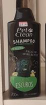 Shampoo e Condicionador Pet Clean 2 em 1 Pelos Escuros