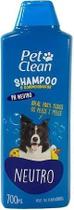 Shampoo E Condicionador Pet Clean Neutro 2 em 1 Limpeza Suave e Pelagem Macia para Cães e Gatos 700ml Shampoo E Condicionador Pet Clean Neutro 2 em 1 Limpeza Suave e Pelagem Macia para Cães e Gatos 700ml
