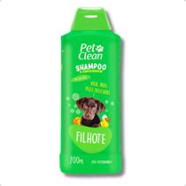 Shampoo e Condicionador Pet Shop para Cachorro e Gato Pet Clean - 700ml MODELO:FILHOTES Shampoo e Condicionador Pet Shop para Cachorro e Gato Pet Clean - 700ml MODELO:FILHOTES