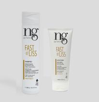 Shampoo E Condicionador Pós Fast Liss Ng De France Home Care