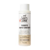 Shampoo e condicionador probiótico para animais de estimação Skout's Honor com óleo de abacate e ômega-3, 97% natural, sem parabenos e sulfatos, sem crueldade, 16 onças, Dog of The Woods