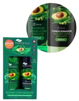 Shampoo e Condicionador Quiabo Abacate 400ml Sleeve Tok Bothanico Cabelos Quimicamente Tratados