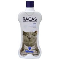 Shampoo e Condicionador Raças p/ Gatos 500ml - World