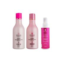 Shampoo E Condicionador Reconstrução P + Tônico 120Ml Dyusar Shampoo E Condicionador Reconstrução P + Tônico 120Ml Dyusar