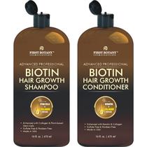 Shampoo e condicionador Set First Botany Biotina Hair Growth 500mL