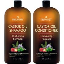 Shampoo e condicionador Set First Botany Castor Oil 500ml