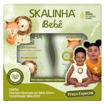 Shampoo e Condicionador Skalinha Bebê Glicerinado com Sálvia Shampoo e Condicionador Skalinha Bebê Glicerinado com Sálvia