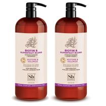 Shampoo e Condicionador Soapbox Biotina e Superfruta - 1 Litro