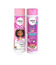 Shampoo E Condicionador Sos Cachos Kids - Salon Line