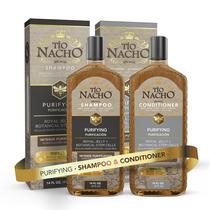 Shampoo e Condicionador Tio Nacho Purifying 800ml - Kit Completo