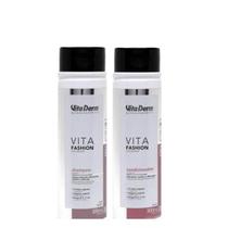 Shampoo e Condicionador Vita Fashion Cachos Vita Derm 300ml