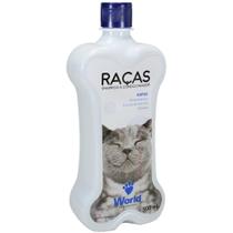 Shampoo e Condicionador World Veterinária Raças para Gatos - 500 mL