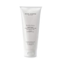 Shampoo e gel de banho Acca Kappa White Moss 200ml da Itália