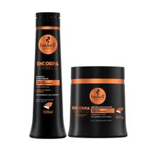 Shampoo E Máscara 500ml Haskell Encorpa Cabelo Engrossador Shampoo E Máscara 500ml Haskell Encorpa Cabelo Engrossador