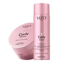 Shampoo e Máscara Crespos e Cacheados Curly Vizet Shampoo e Máscara Crespos e Cacheados Curly Vizet