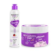 Shampoo e Máscara Fun Lisos Hidratação Ácida Bio Extratus