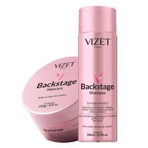 Shampoo e Máscara Home Care Backstage Vizet