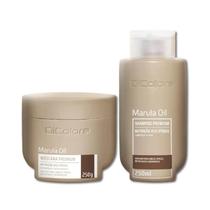 Shampoo E Máscara Marula Oil Dicolore Cabelos Ressecados Opacos e quebradiços Shampoo E Máscara Marula Oil Dicolore Cabelos Ressecados Opacos e quebradiços