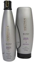 Shampoo e Mascara Matizante Aneethun Blond System