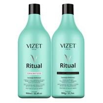 Shampoo e Máscara Purificação Cabelos Oleosos Ritual Vizet