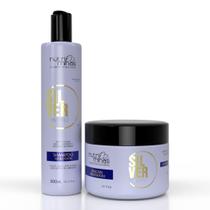 Shampoo e Máscara Silver Blond Matizador Nutriminas