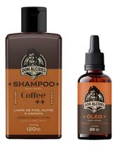 Shampoo E Óleo Para Barba Don Alcides Coffee Café
