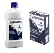 Shampoo E Sabonete Clorexidina Dugs Anti Seborreia Septico