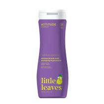 Shampoo e sabonete corporal ATTITUDE para crianças Vanilla & Pear 480 ml Shampoo e sabonete corporal ATTITUDE para crianças Vanilla & Pear 480 ml