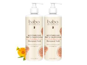 Shampoo e Sabonete Hidratantes Babo Botanicals - Aveia e Calêndula