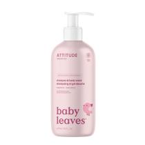 Shampoo e sabonete líquido ATTITUDE 2 em 1 Baby 473 ml sem perfume Shampoo e sabonete líquido ATTITUDE 2 em 1 Baby 473 ml sem perfume