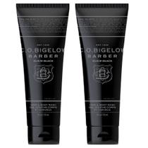 Shampoo e sabonete líquido C.O. Bigelow Elixir Black Men 240 ml x2