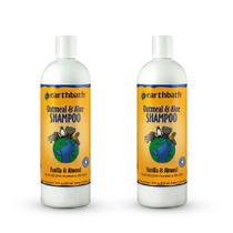 Shampoo Earthbath Oatmeal & Aloe para Cães com Pele Sensível - 2 Unidades de 480ml