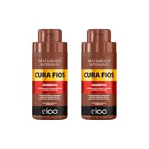 Shampoo Eico 450ml Cura Fios - Kits C/2un