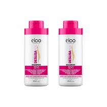 Shampoo Eico 450Ml Deslisa Fios - Kits C/2Un