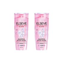Shampoo Elseve 400Ml Glycolic Gloss - Kit C/2Un
