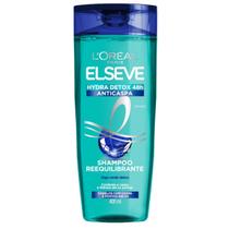 Shampoo Elseve Detox Anticaspa Reequilibrante 400ml