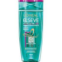 Shampoo Elseve Hydra Detox 48h Reequilibrante com 400ml - LOREAL