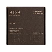 Shampoo em Barra Detox BOB Bars Over Bottles 80g Shampoo em Barra Detox BOB Bars Over Bottles 80g