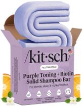 Shampoo em Barra Kitsch Tonalizante Roxo com Biotina 99g Shampoo em Barra Kitsch Tonalizante Roxo com Biotina 99g