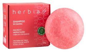 Shampoo em Barra para Cabelos Cacheados Herbia 80g