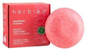 Shampoo Em Barra Para Cabelos Cacheados Herbia 80G