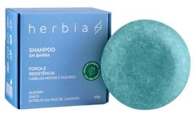 Shampoo Em Barra Para Cabelos Mistos E Oleosos Herbia 80G