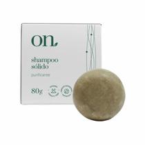 Shampoo Em Barra Sólido Purificante Natural 80G - Orgânico natural