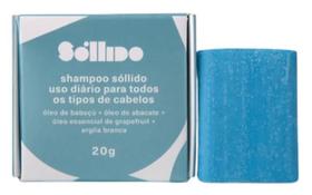 Shampoo Em Barra Uso Diário Todos Tipos Cabelo Sóllido 20G Shampoo Em Barra Uso Diário Todos Tipos Cabelo Sóllido 20G