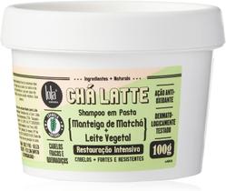Shampoo em Pasta LOLA COSMETICS Chá Latte Manteiga de Matchá + Leite Vegetal 100g